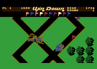 Up'n Down atari screenshot