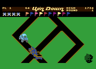 Up'n Down atari screenshot
