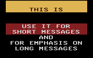 Video Billboard atari screenshot