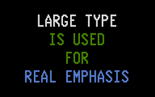 Video Billboard atari screenshot