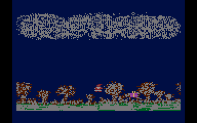 Weihnachtsspiel atari screenshot