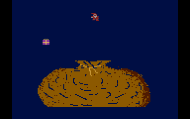 Weihnachtsspiel atari screenshot