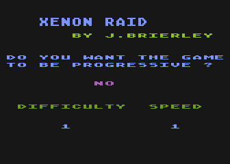 Xenon Raid atari screenshot