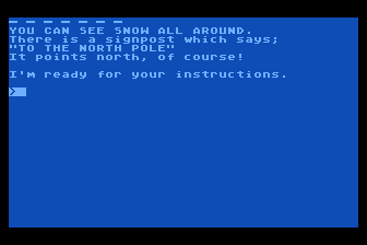 Spell of Christmas Ice (A) atari screenshot
