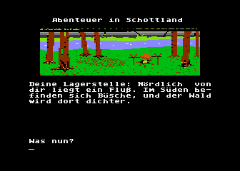 Abenteuer in Schottland atari screenshot