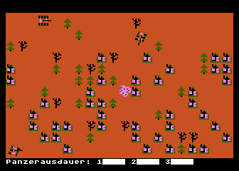 Achtung Panza! atari screenshot