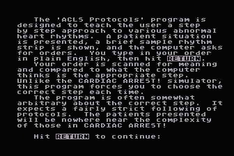ACLS Protocols atari screenshot