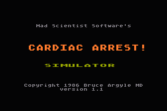 ACLS Teaching Series atari screenshot