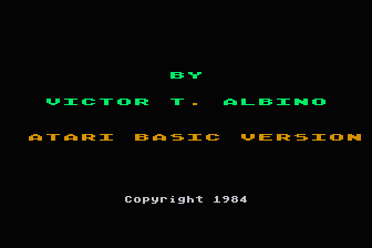 ADAM - Automatic Decision Assistance Manager atari screenshot