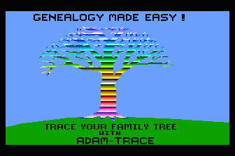 Adam-Trace atari screenshot