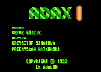 Adax atari screenshot