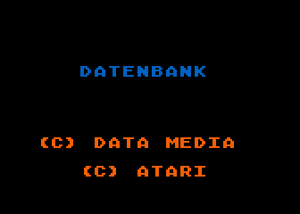 Adressverwaltung atari screenshot