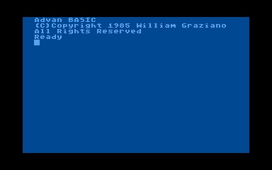 Advan BASIC Compiler