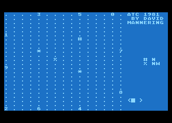 Advanced Air Traffic Controller atari screenshot