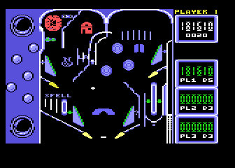 Advanced Pinball Simulator atari screenshot