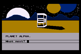 Adventure Alpha atari screenshot