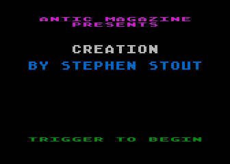 Adventure Creation Kit atari screenshot