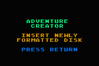 Adventure Creator atari screenshot