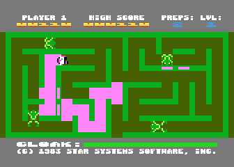 Adventure International Demonstration Disk atari screenshot