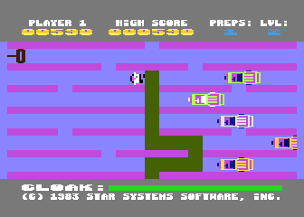 Adventure International Demonstration Disk atari screenshot