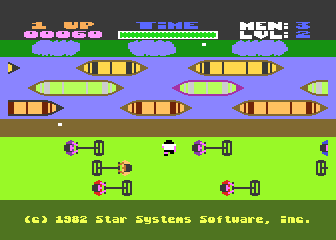 Adventure International Demonstration Disk atari screenshot