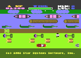 Adventure International Demonstration Disk atari screenshot