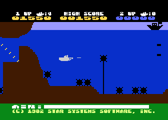 Adventure International Demonstration Disk atari screenshot