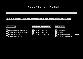 Adventure Master atari screenshot