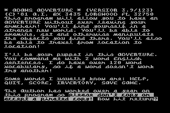 Adventure No.  9 - Ghost Town atari screenshot