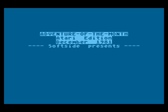 Adventure of the Month No. 7 - Black Hole Adventure — screenshot 1
