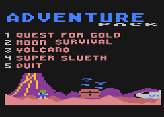 [COMP] Adventure Pak atari screenshot