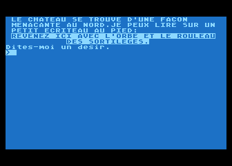 AdventureWriter atari screenshot