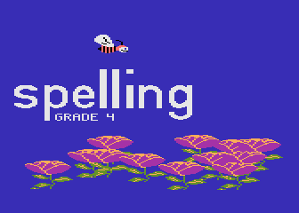 Spelling - Grade 4 atari screenshot