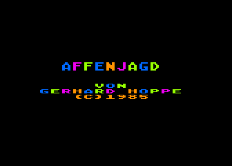 AffenJagd atari screenshot