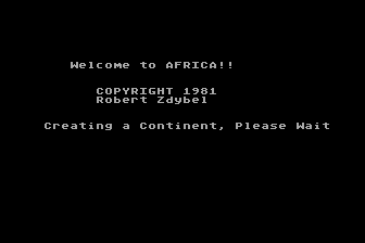 Africa atari screenshot