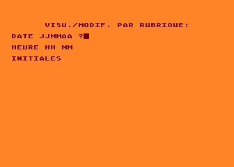 Agenda Électronique atari screenshot