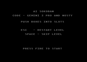 AI Sokoban atari screenshot