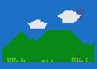 Air Defense atari screenshot