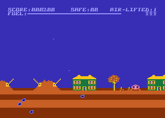 Air Rescue atari screenshot