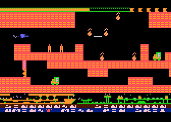 Airstrike II atari screenshot