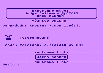 Akce Klement — screenshot 1