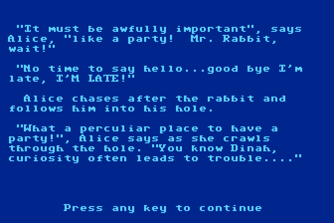 Alice in Wonderland
