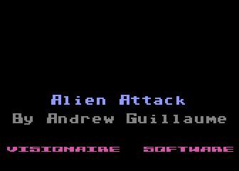 Alien Attack atari screenshot