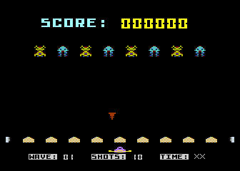 Alien Blast atari screenshot