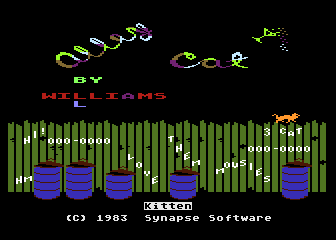 Alley Cat atari screenshot