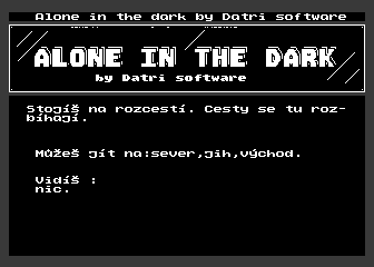 Alone in the Dark atari screenshot