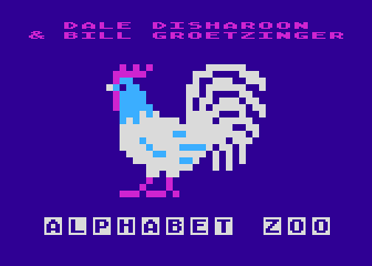 Alphabet Zoo atari screenshot