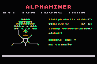 Alphaminer atari screenshot
