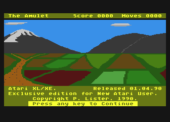 Amulet (The) atari screenshot