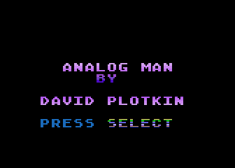 ANALOG Man atari screenshot